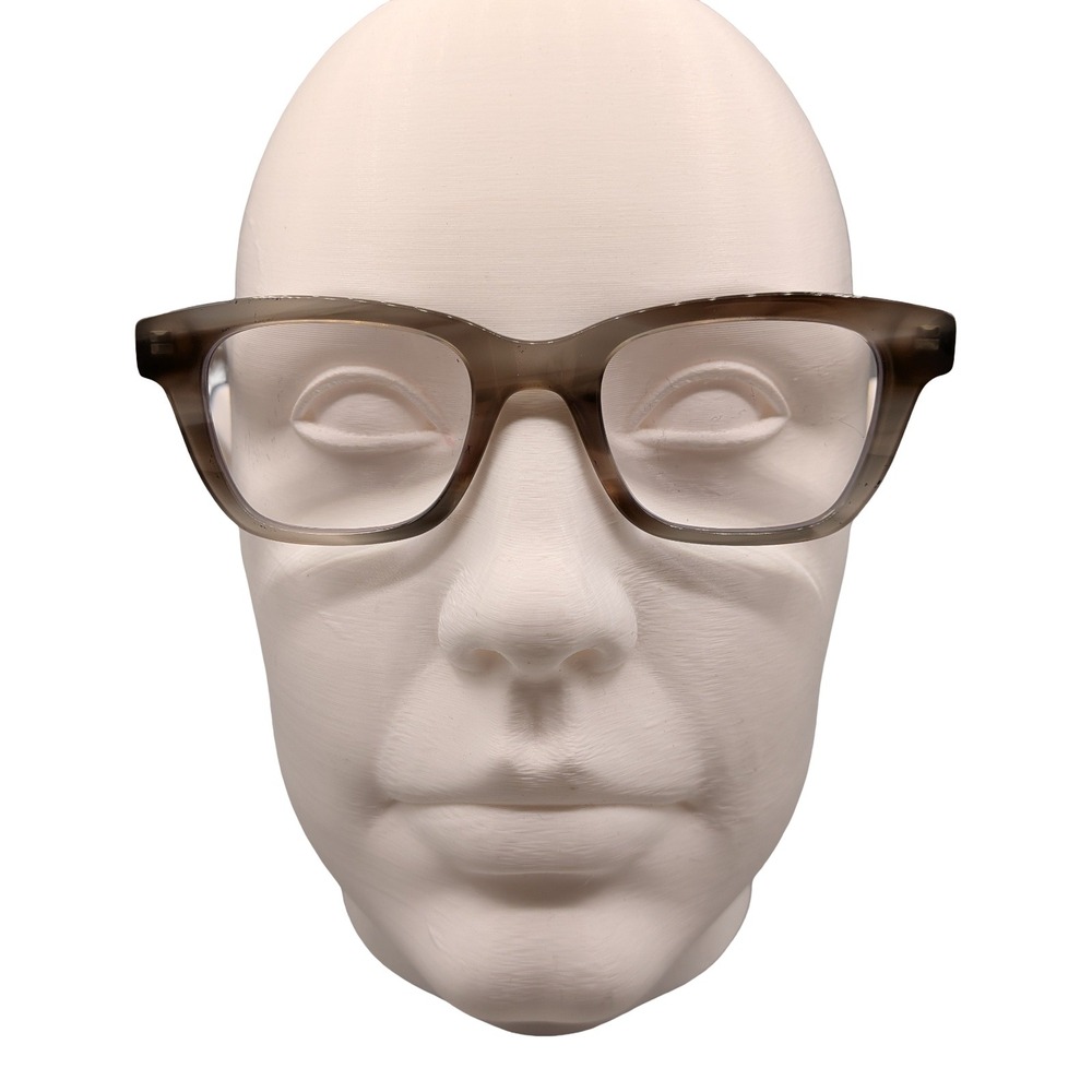 Warby Parker Translucent Taupe Rectangular Glasses